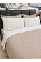 Celestal Double Bedspread with Duvet Cover-Beige Tkebt Rose - 2