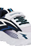 Error I Boys' Velcro White / Navy Blue Casual Sports Shoes - 4