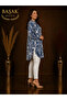 Moda Başak 100% Cotton Woven Patterned Tunic Comfortable Cut Plus Size - 2
