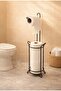 Premium Spare Toilet Paper Holder - Stainless Electrostatic Painted - 2