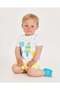Baby Boy Fish Detailed Combed Cotton Suit 9-24 Months White