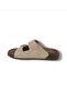 Men's Summer Slippers Orthopedic Sole Soft Faux Leather Daily Home and Outdoor Use - 3