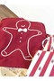 Gingerbread Printed Girls' T-Shirt and Sweatpants Set - 6