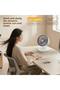 Portable Air Circulator Fan - Adjustable Floor & Desk Stand, 5 Speeds, 360° Rotation - 2
