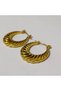 Stainless Steel Antiallergic Gold Color Earrings, Suitable for Daily Use and Combinations - 2