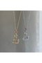 Gold Stone Swan Necklace - 3