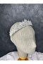 Sparkling Elegant Zircon Stone Bridal Crown Wedding Engagement Hair Accessory Modern Model - 5