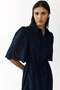 Broderie-anglaise cotton shirt dress - 3