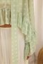 Polina Lacing Detail Green Shirt - 8