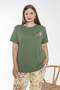 Green Floral Print Short Sleeve Plus Size 100% Cotton Pajama Set – Relaxed and Comfortable Loungewear for Home