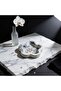 Handmade Concrete Jewelry Tray with Marble Pattern Decorative Organizer - 4