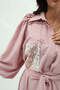 Pink Linen Casual Wear