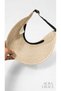 Summer Beach Visor- Adjustable Foldable with Elastic Back, Portable in Bag Practical Sunshade- Stylish and Modern Design - Tennis and Golf Type Straw Beige Hat - 5