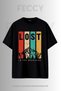 Premium Lost Printed Hunter Theme Unisex Oversize Women's T-Shirt Men's T-Shirt Cotton Oversize T-Shirt