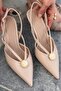 Lorisse Nude Matte Leather Women's Stiletto - 8