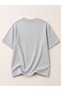 Choose Kindness Print Detailed Women's Crew Neck Cotton T-Shirt - 2
