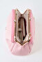 Women's Butterfly Pink Gold Accessory 4-Compartment Bag with Zipper Closure Handbag and Shoulder Bag - 6