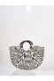Wicker Handbag Black - 3