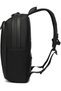 9695 Men’s Laptop Backpack 15.6 Inch Grey, Water-Resistant Anti-Theft Business Travel Bag, 23L Oxford Fabric, Black - 4
