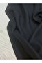 Black Viscose Fabric - Non-See-Through Flowy Material - 2