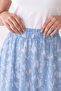 Women's Floral Patterned Chiffon Mini Skirt High Waist Relaxed Fit Daily Stylish Combination - 2