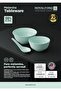 3.5 inches Melamine Round Bowl RF13151 Reusable Lightweight Unbreakable Dinner Dishes Bowls - 4