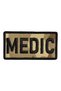 Kamuflaj Zemin Medic Patch Nakış Peç - 8x4 cm