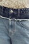Two-tone straight-leg jeans - 2