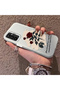 Samsung Galaxy F23 Compatible Retro Red Rose Printed Impact Protective Rigid Case - 2