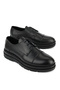 , Men's Genuine Leather Shoes 161423Z136 Black - 2