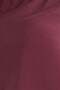 Women's standard fit regular cut lycra crew neck blouse wide leg burgundy pants set - 6