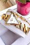 Triangle Case Gift Gold Color Women's Watch - Steel Band Japanese Machine Special Stylish Boxed Dkby2056C4 - 5
