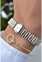 New Season Oval Dial - Adjustable Steel Band - Bracelet Gift - 7