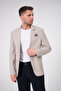 Men'S, Sports Plaid Summer Jacket, Stretch Woven Fabric, Blazer Jacket - 3