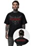 Unisex Killswitch Engage Ense Printed Crew Neck T-Shirt, Oversize Rock Metal Band Themed Tshirt