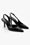 Women's Zenvia Black Leather Stiletto