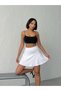 Athletic Skirt with Stretchy Lycra Pockets - Tennis Skirt - 6