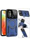 Ilkeshop New Redmi 12C Case with Joy Lens Stand Cover (153712) - Purple - 3