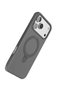 Ilkeshop New iPhone 17 Pro Regal Magsafe Stand Cover - (144640) Titanium Gray - 3
