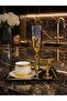 Gold Şehrazat Coffee Presentation Set – Gold Coffee Cup, Turkish Delight Bowl, Coffee Saucer and Tray - Luxury Coffee Set - 2