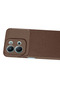 Ilkeshop New Redmi 15C 5g Auto Focus Carbon Cover (133513) - Brown - 4