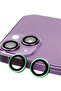 Ilkeshop New iPhone 13 Mini Raze Metal Camera Lens (143231) - Green