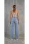 Karyıkama Palazzo Side Star Detailed Lycra-Free Cotton Pants (Order One Size Larger for a Comfortable Fit) - 3