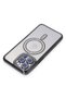 Ilkeshop New iPhone 15 Pro Max Case Joke Simli Magneticsafe Case (185835) - Black - 2