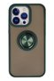 Ilkeshop New iPhone 15 Pro Max Case Montreal Ringed Silicone Cover (191344) - Green
