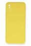 Ilkeshop New Redmi 9A Case Nano Velvet Silicone (195302) - Yellow