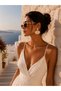 Straw Fan Earrings Women's Summer Bohemian Gold Detailed Earrings - 3