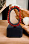 Red Agate Stone Bracelet Natural Stones Original Real Agate Stone Bracelet - 5