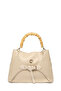 Mink Bag with Wooden Handle and Buckle 0065 - 2