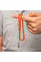 Silver Kazaz Tasseled Tight Amber Rosary - 2